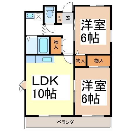 ガーデンハウスの物件間取画像